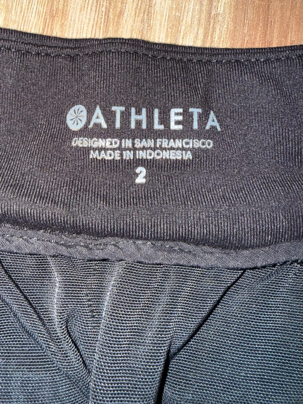 ATHLETA Black Trekkie Tribeca Hiking Athletic Shorts